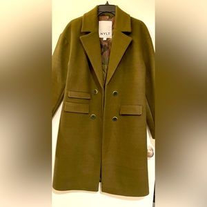 NLVT Winter Jacket. Warm winter jacket. Trench coat. Lined with camouflage.